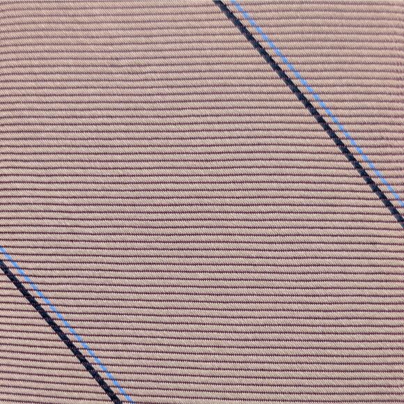 Vintage Balenciaga Paris Silk Repp Tie Diagonal Stripes Understated Made in USA - Picture 3 of 9